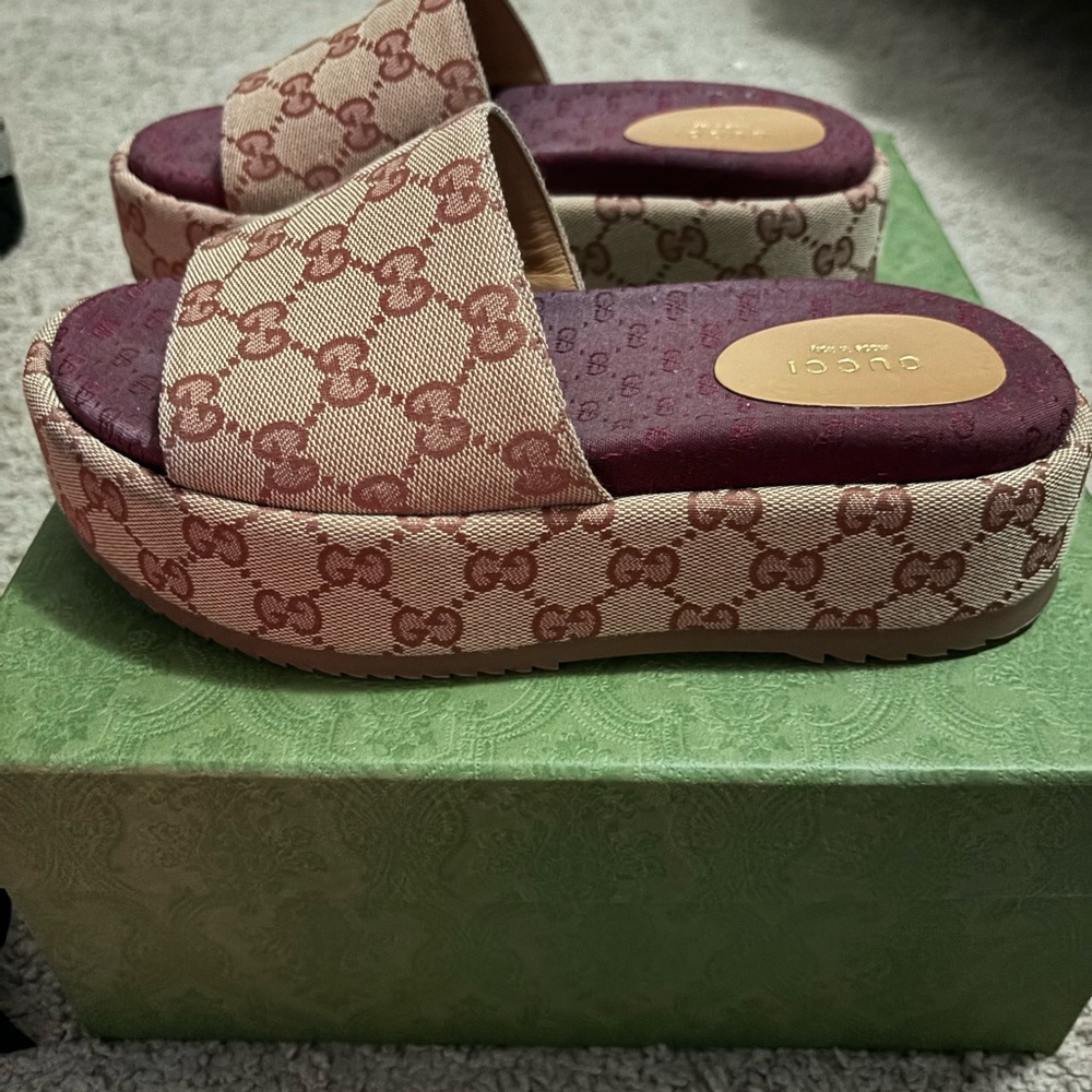 Gucci platforms